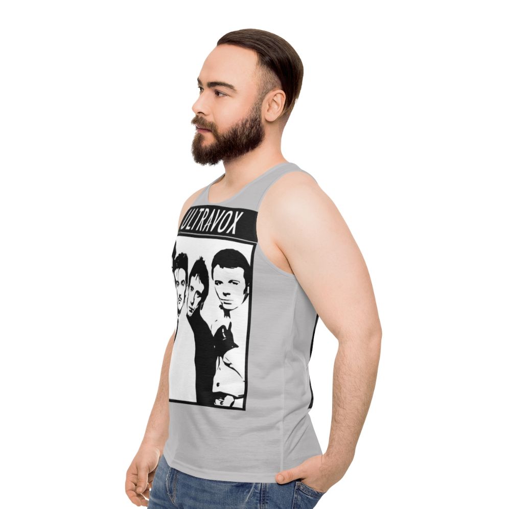 Ultravox Unisex Tank Top - men side