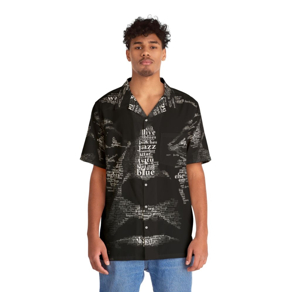 Jazz Music Inspired Hawaiian Shirt - People Front