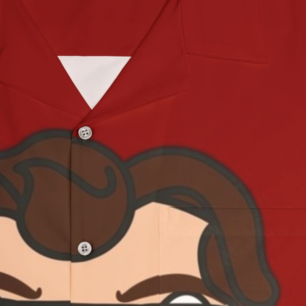 Money Heist and The Paper House Hawaiian Shirt for Teachers - Detail