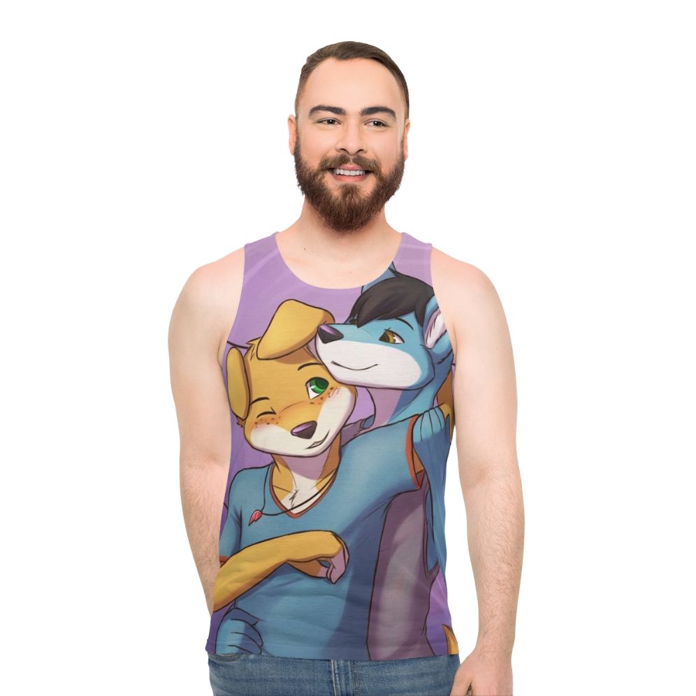 Weekend 1 Cover Art Unisex Tank Top - men