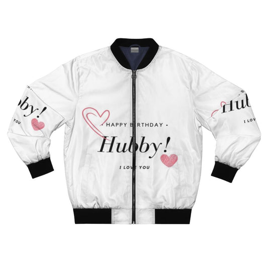 Personalized bomber jacket, a special birthday gift for your husband