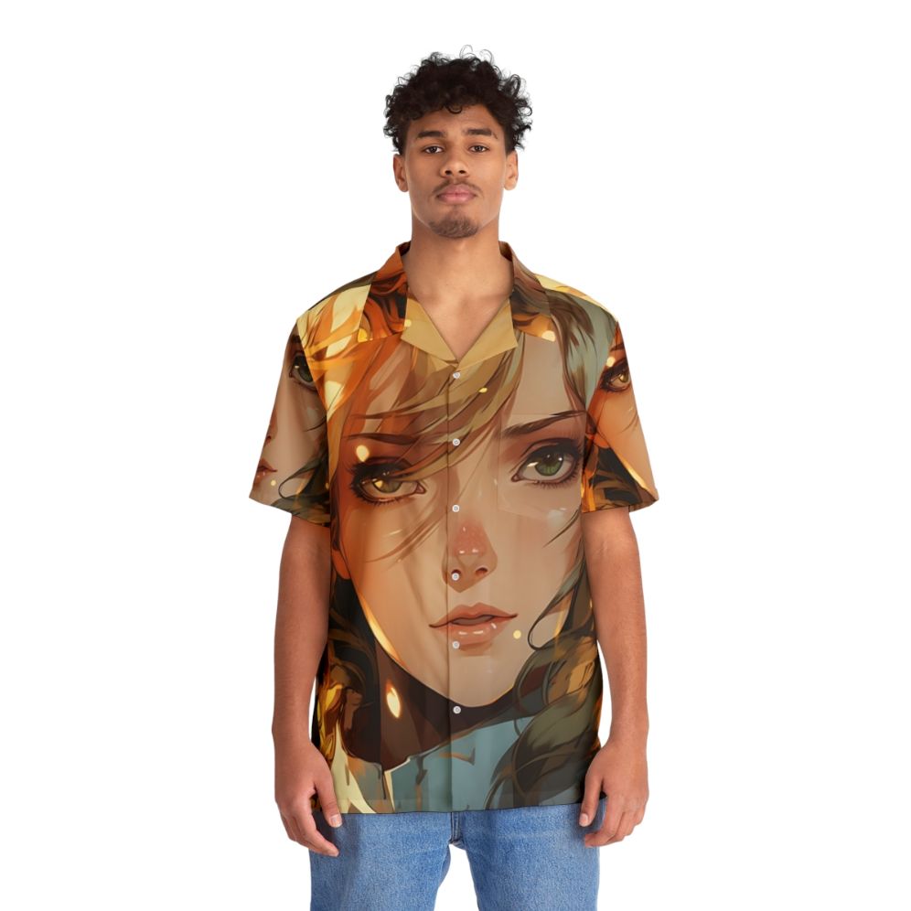 Castlevania Nocturne Maria Renard Hawaiian Shirt - People Front