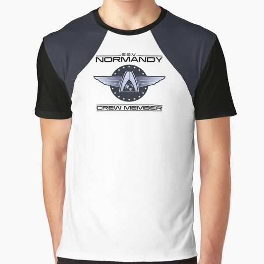 Mass Effect SSV Normandy Crew Member Graphic T-Shirt