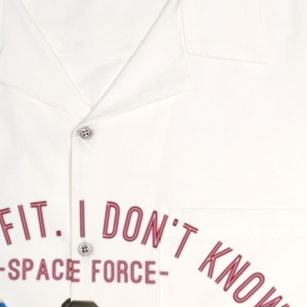 Space Force Netflix Series Fan Art Hawaiian Shirt - Detail