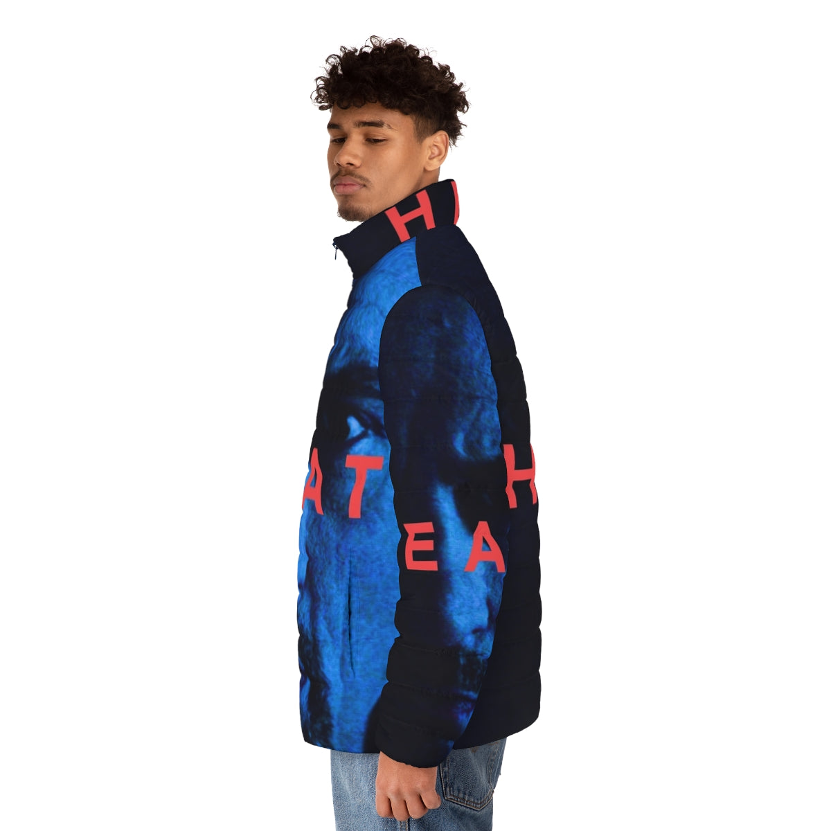 Heat 16 Puffer Jacket - Inspired by the iconic 1995 crime drama film - men side left