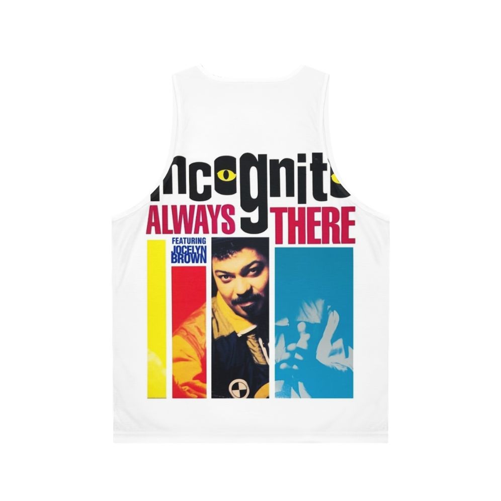 Incognito Jazz Funk Soul Music Unisex Tank Top - Back