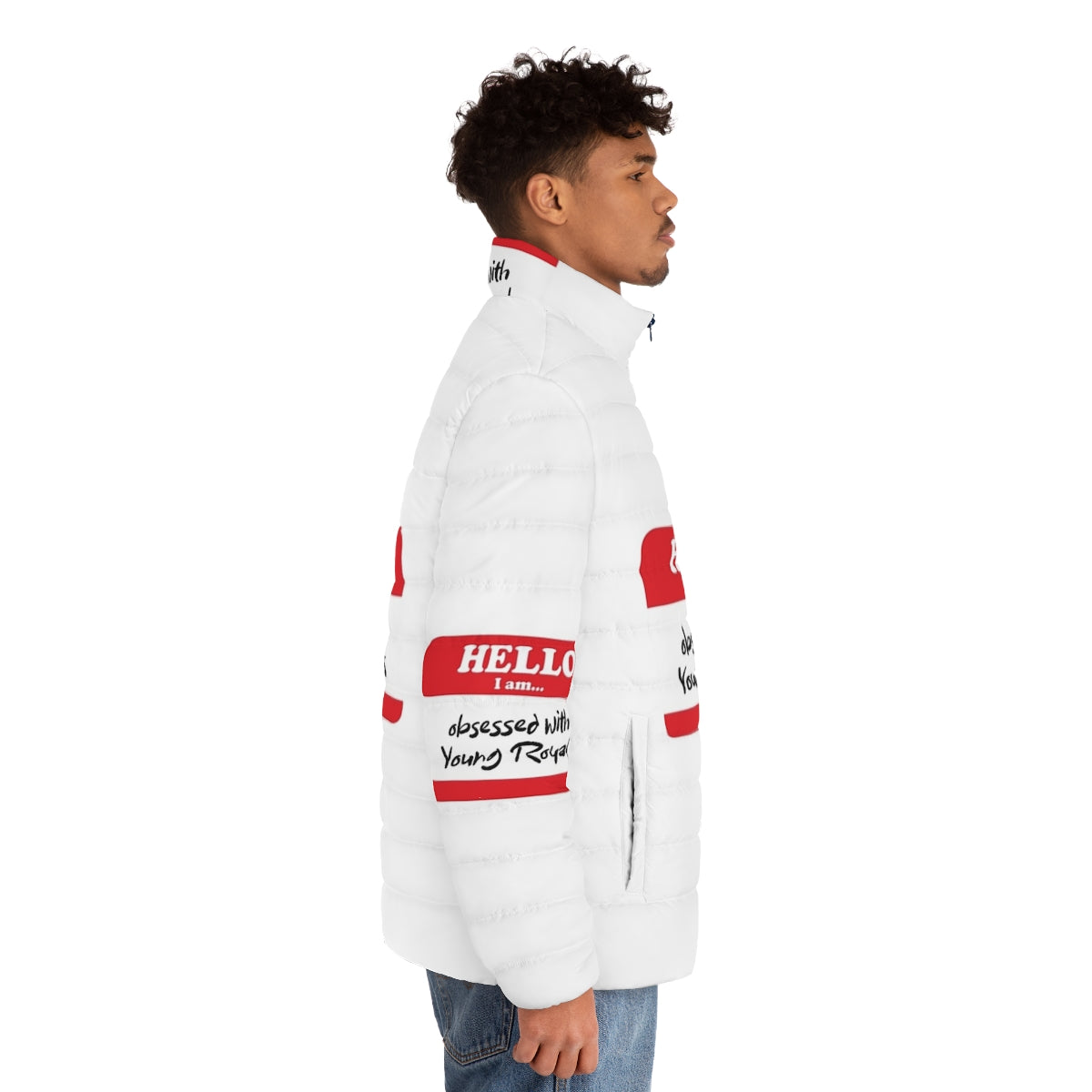 Young Royals Puffer Jacket - Inspired by the Netflix Series - men side right