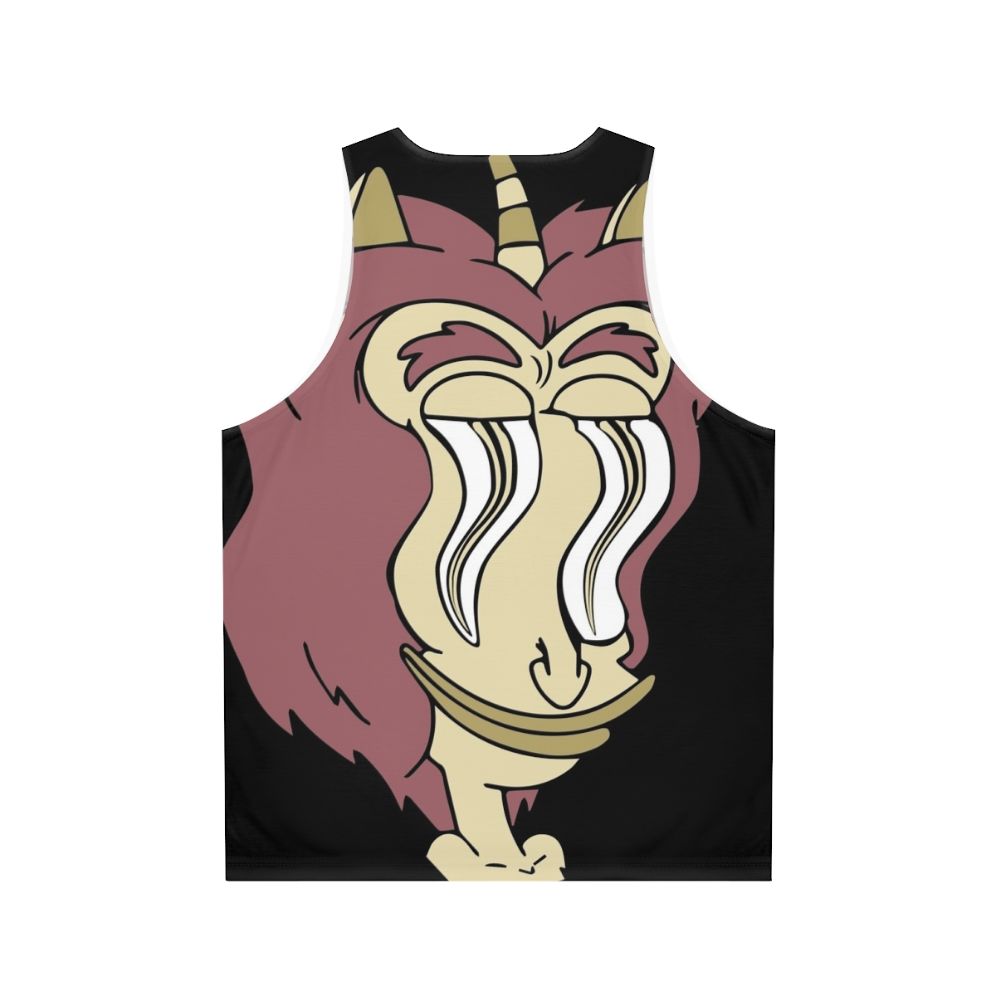 Big Mouth Hormone Monster Unisex Tank Top - Back