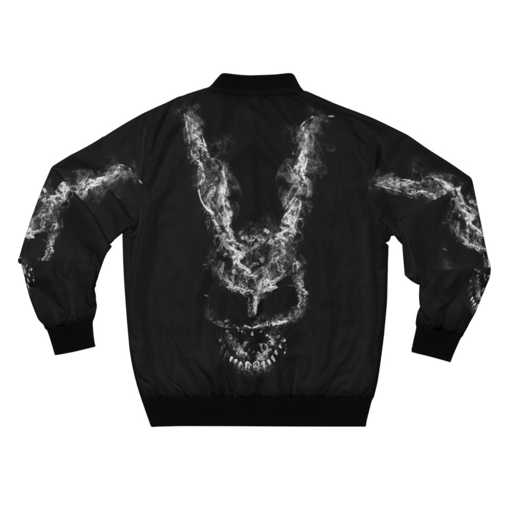 Wake Up Bomber Jacket with Donnie Darko inspired design - Back