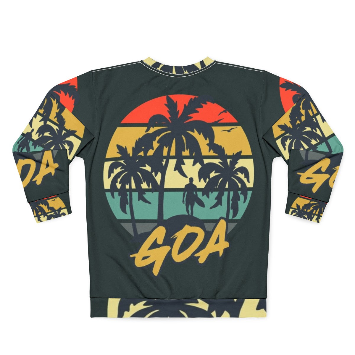 Vintage Goa Holiday Sweatshirt - Back