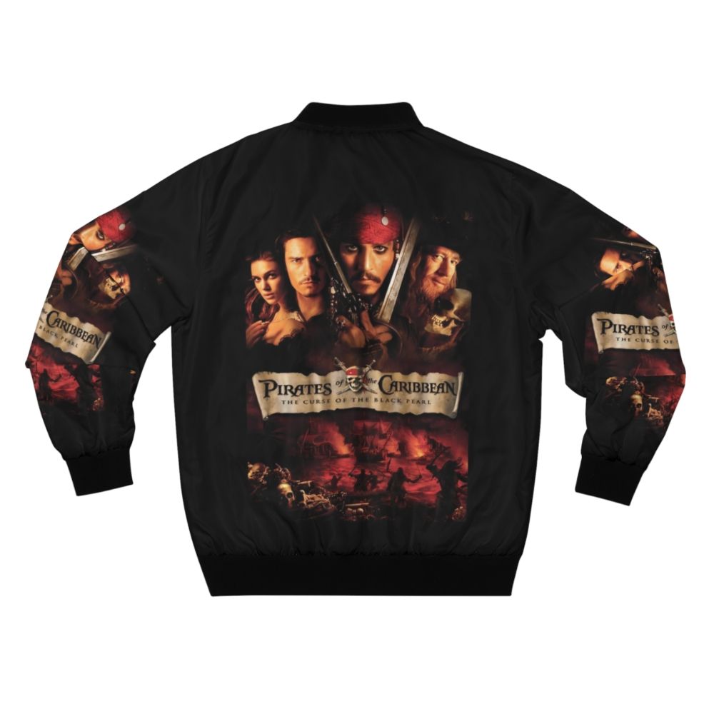 Pirates of the Caribbean Jack Sparrow Pirate Bomber Jacket - Back