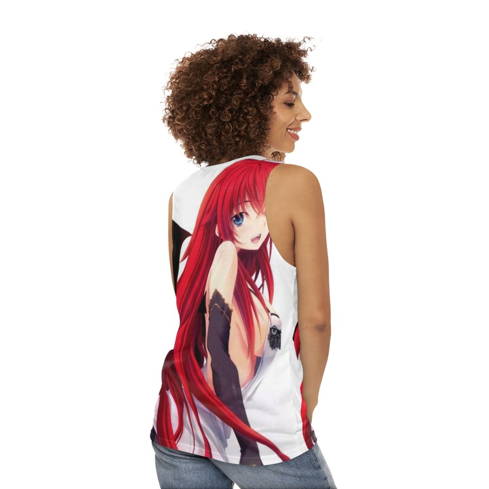 Rias Gremory Anime Tank Top - women back