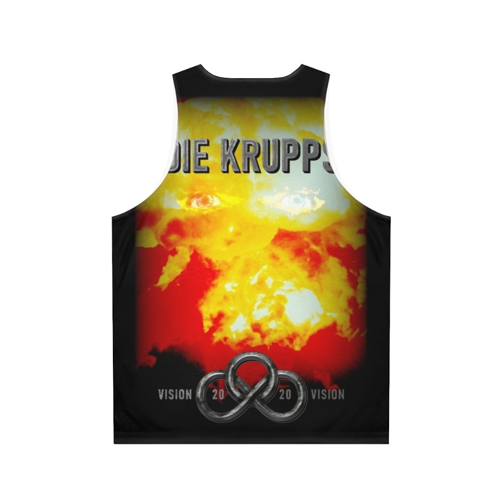 Die Krupps 20 20 Vision Unisex Tank Top - Back