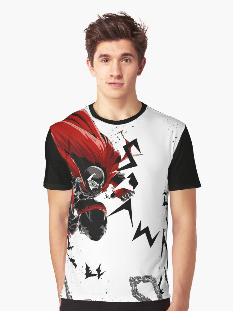 Spawn Graphic T-Shirt with White Background - Men