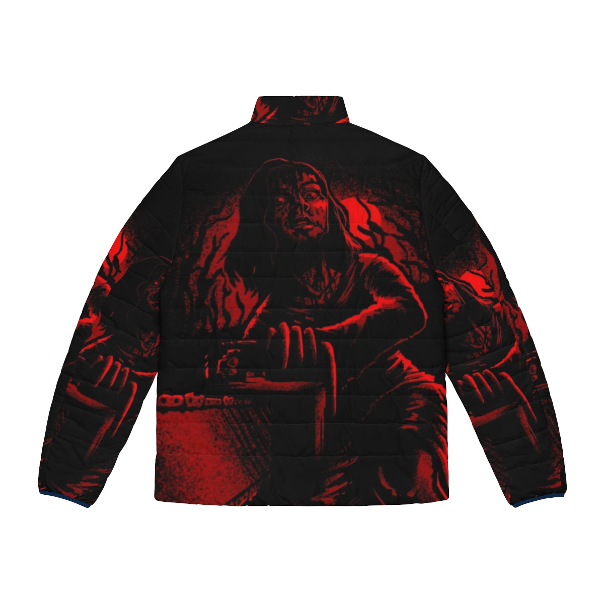 Puffer jacket inspired by the horror classic Evil Dead - Back