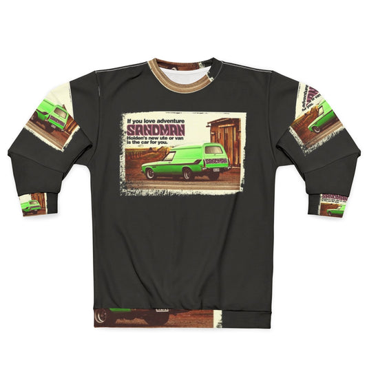 Holden Sandman Panel Van Retro Sweatshirt with Vintage Car Design