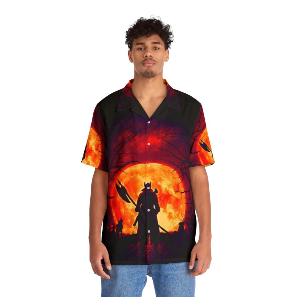 Bloodborne Dark Fantasy Hawaiian Shirt - People Front