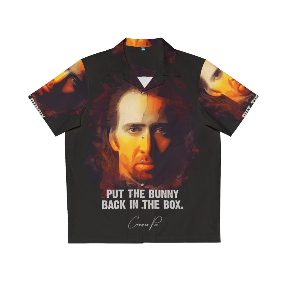 Bunny in the Box Con Air Hawaiian Shirt featuring Nicolas Cage