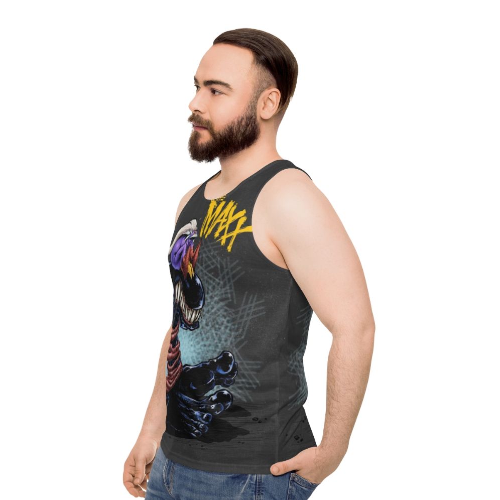 Unisex 90s grunge style tank top - men side