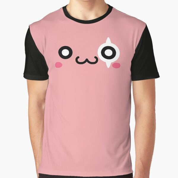 Maplestory Pink Bean Cute Boss Graphic T-Shirt