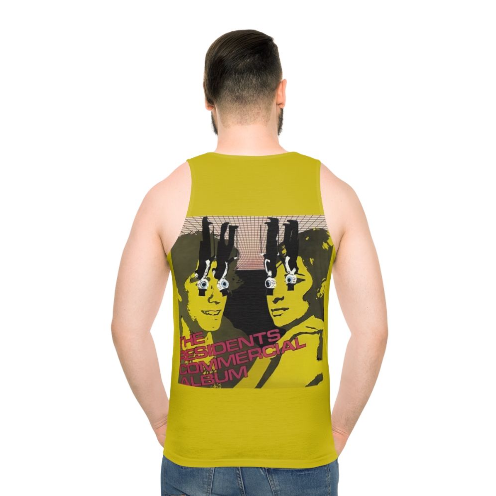 The Residents 1980 Experimental Synthpop Unisex Tank Top - men back