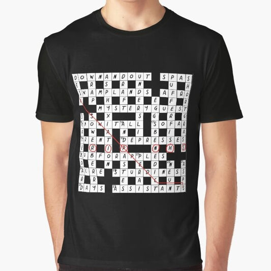 Inside No 9 Riddle of the Sphinx Crossword Graphic T-Shirt