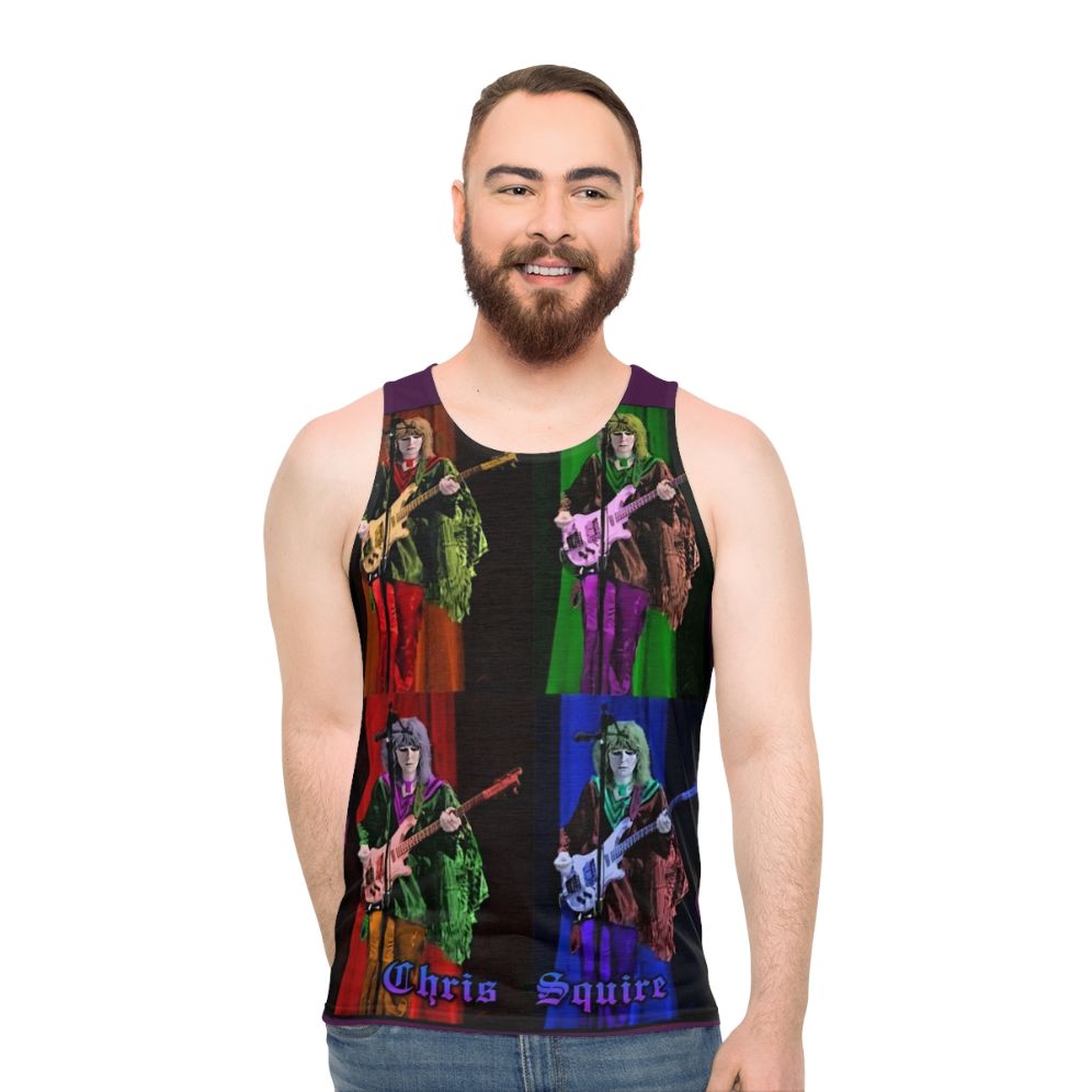 Chris Squire's Yes Band Progressive Rock 70s Unisex Tank Top - men