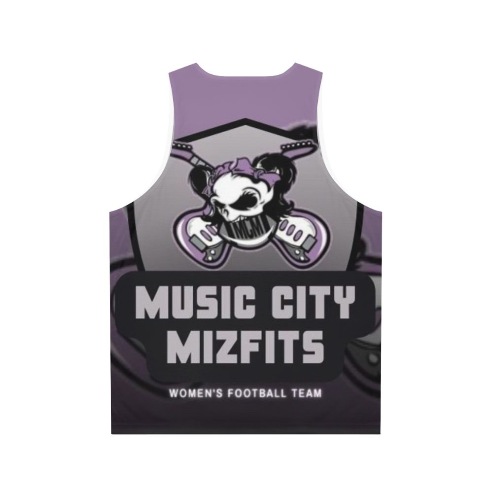 Music City Alternative Logo Unisex Tank Top - Back