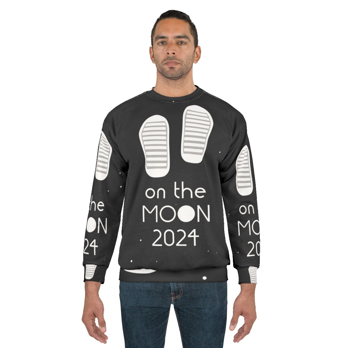 Space Force 'Boots on the Moon' 2024 Sweatshirt - men