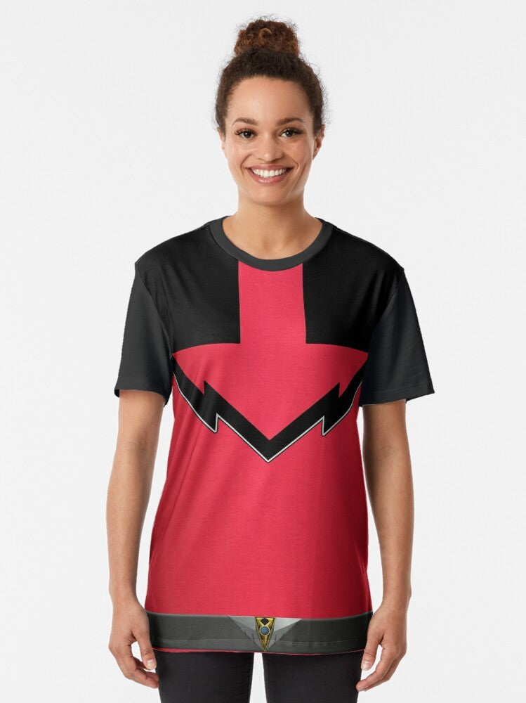 Power Rangers Time Force Tokusatsu Graphic T-Shirt - Women