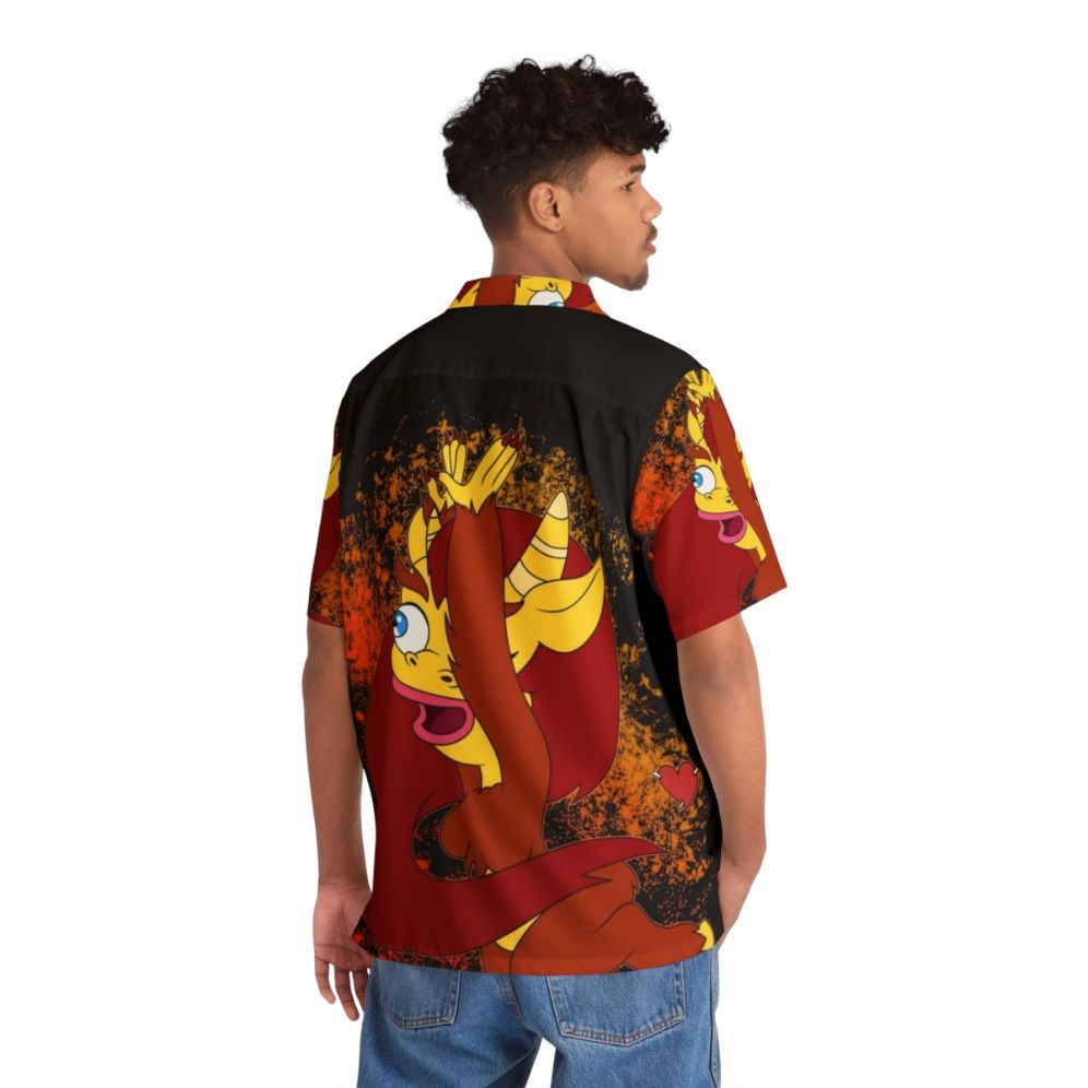 Big Mouth Connie Dance Hawaiian Shirt 2 with Guns and Weapons - People Back