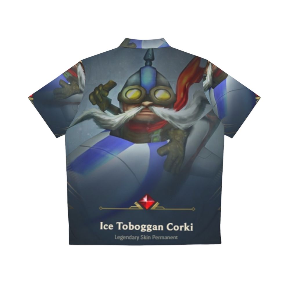 Poster Corki Hawaiian Shirt - Back