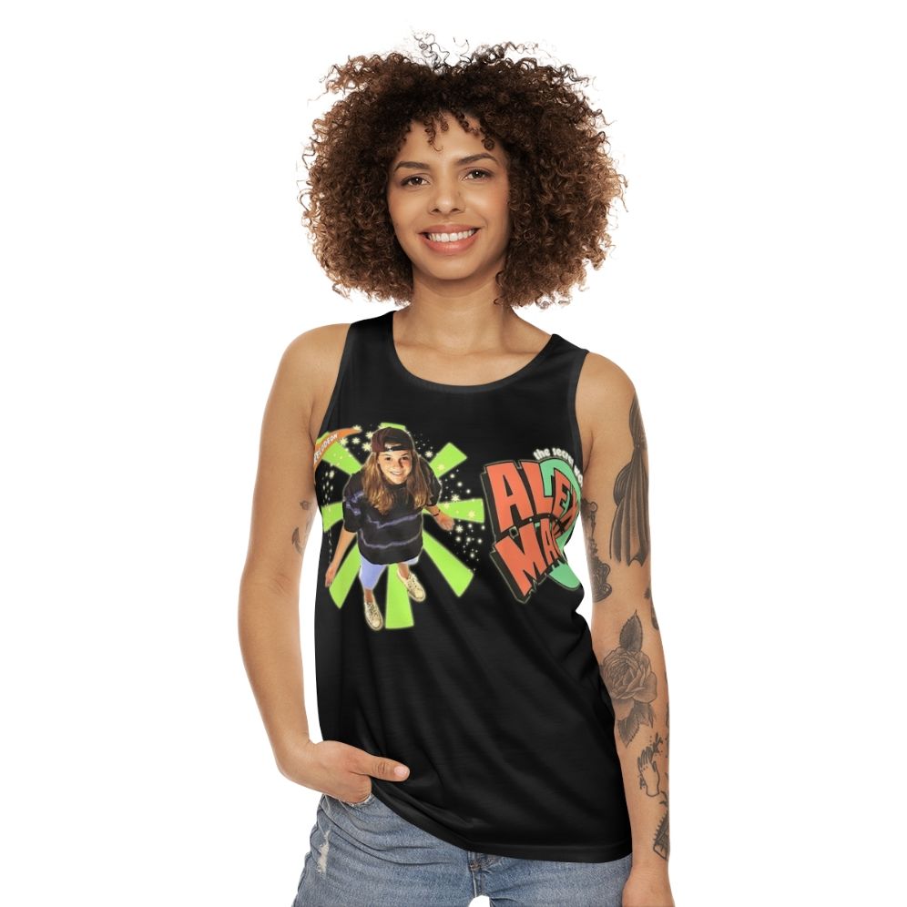 Alex Mack 90s Nickelodeon Unisex Tank Top - women