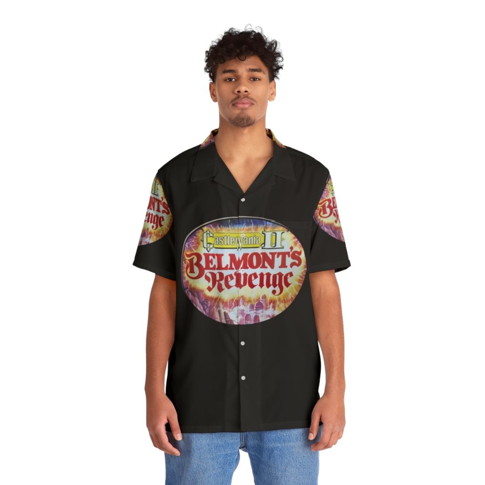 Castlevania 2 Bemonte's Revenge Hawaiian Shirt - People Front