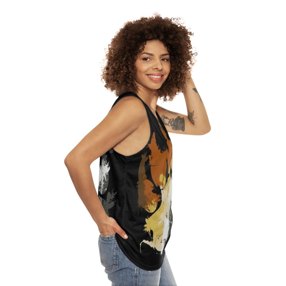 Gay Bear Pride Unisex Tank Top - women side