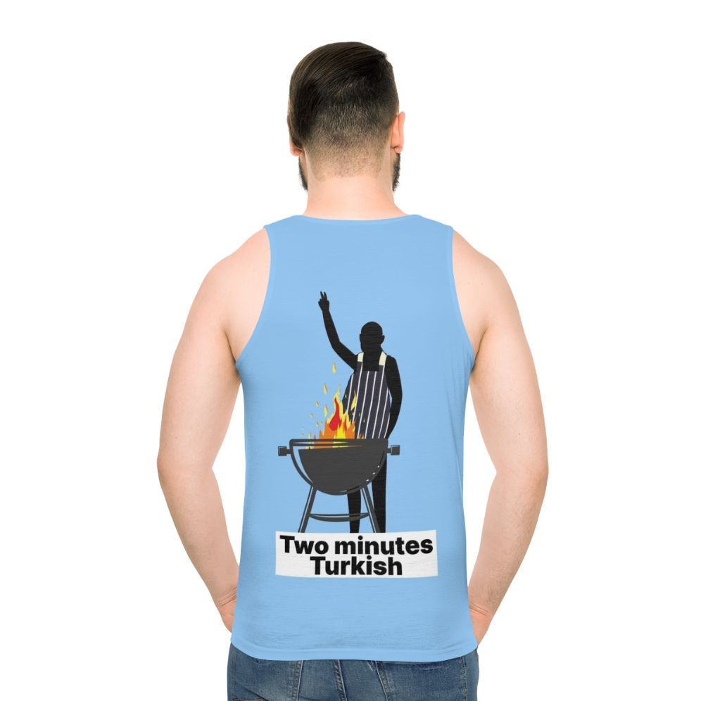 Turkish Snatch movie reference unisex tank top - men back