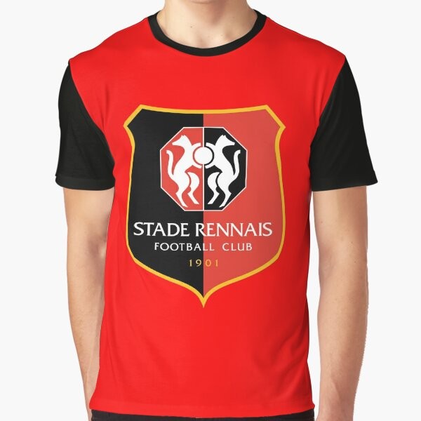 Stade Rennais FC graphic t-shirt for sports fans