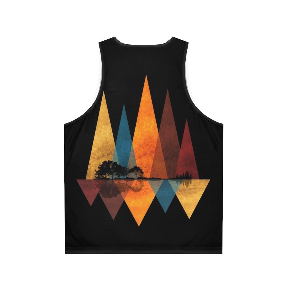 Nature Guitar Unisex Tank Top - Back