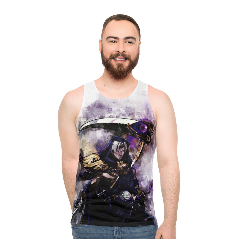 Thanatos and Hades Watercolor Unisex Tank Top - men