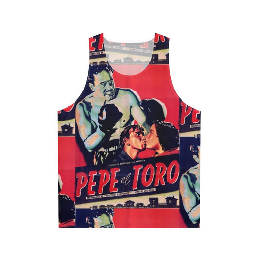 Vintage Mexican Cinema Icons Unisex Tank Top