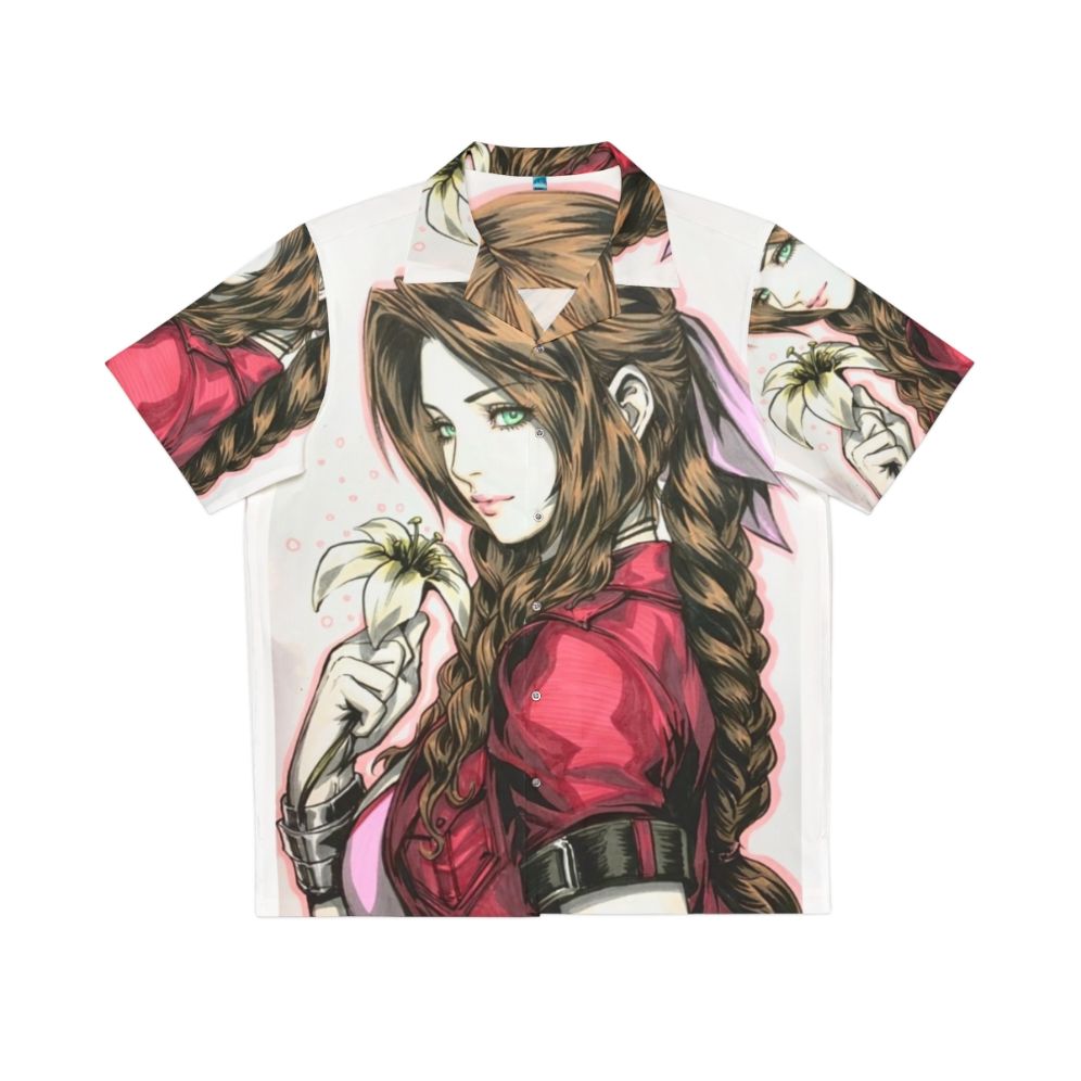 Aerith's Fantasy Hawaiian Shirt - Final Fantasy VII Inspired