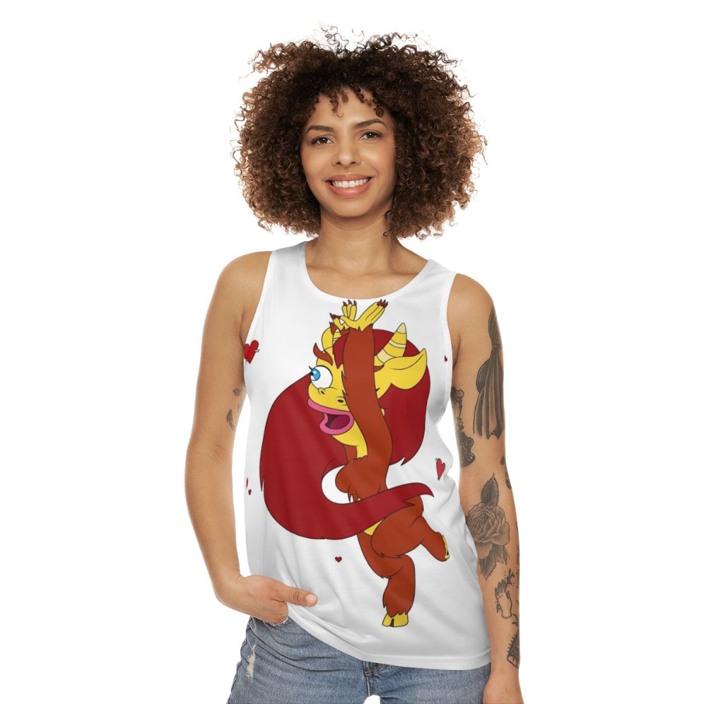 Unisex Big Mouth Connie Dance Tank Top - women