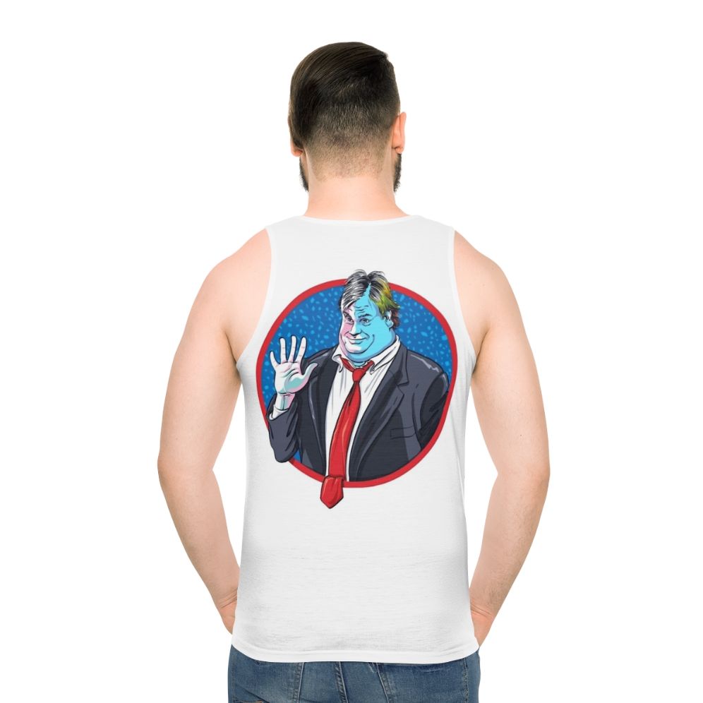 Chris Farley Unisex Tank Top - men back