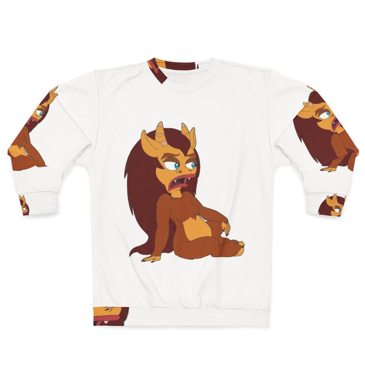 Connie the Hormone Monster Big Mouth Netflix Graphic Sweatshirt