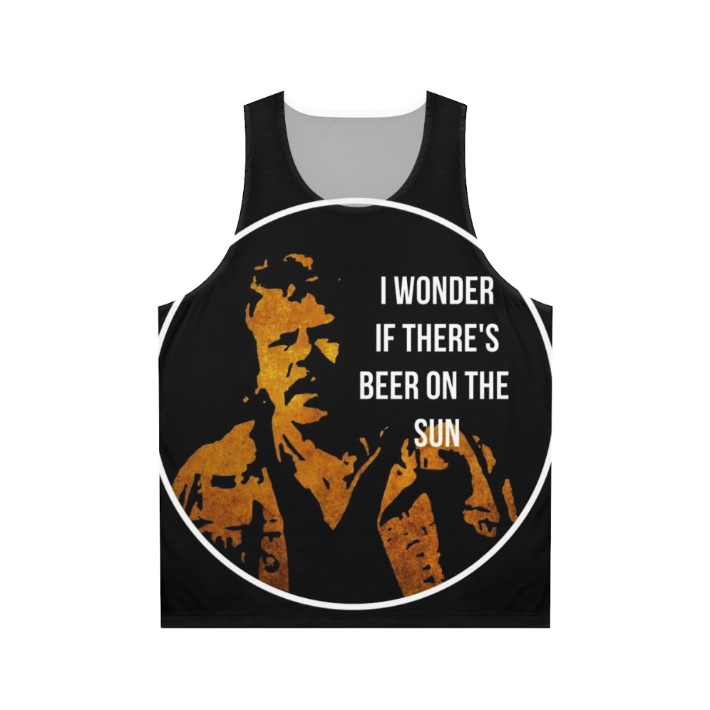 Zap Rowsdower Beer Quote Unisex Tank Top