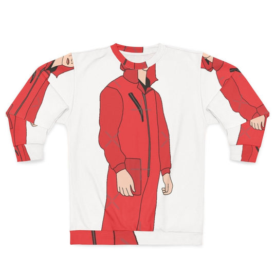 Money Heist Rio Sweatshirt with Character Design