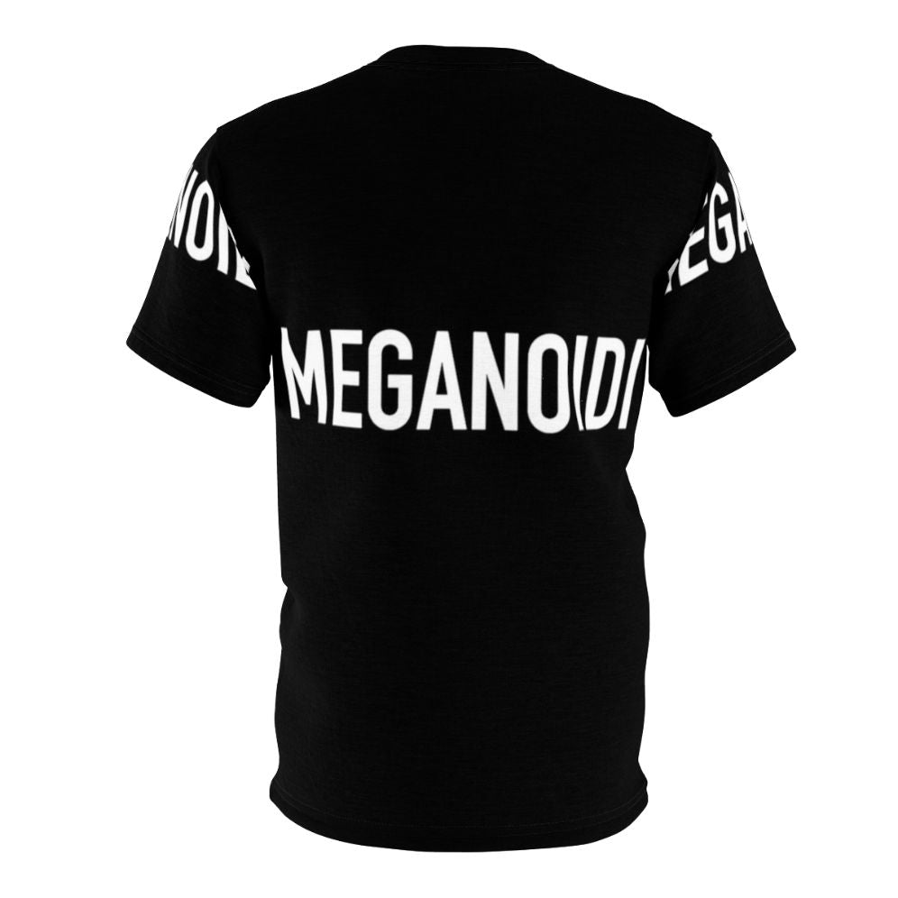 Italian rock band Meganoidi inspired all-over-print t-shirt - Back