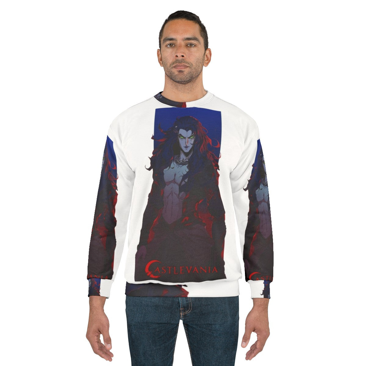 Castlevania Striga Fullbody Sweatshirt - men