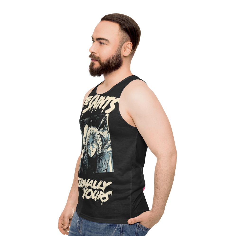 The Saints Eternally Yours Unisex Punk Rock Tank Top - men side