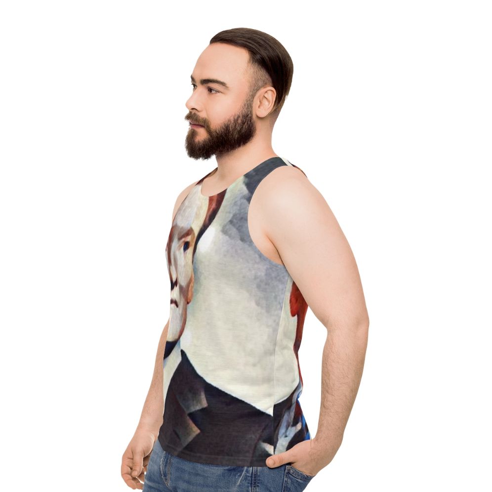 Conan O'Brien Team Coco Unisex Tank Top - men side